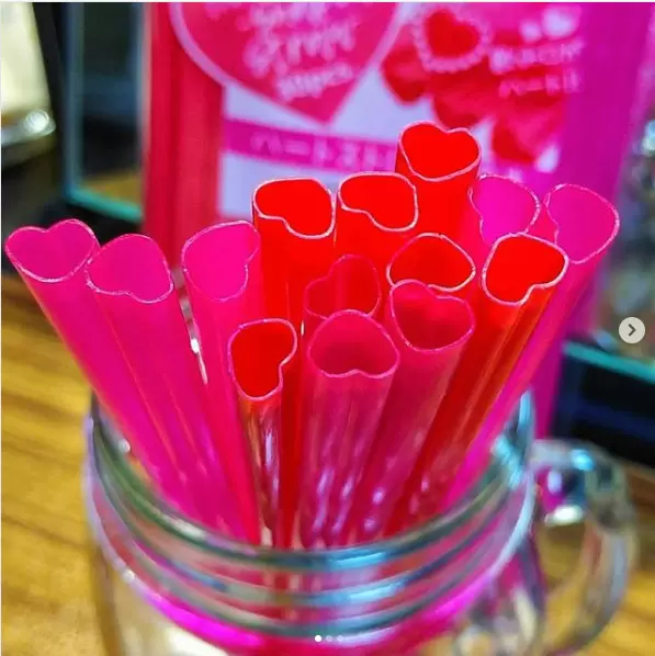 ダイソー ハートのストロー 100均like 100円ショップ情報サイト