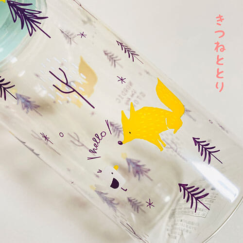 耳付きドリンクボトル