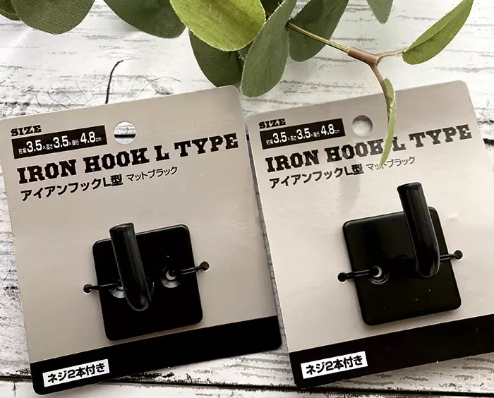 セリア アイアンフックl型 100円ショップの情報サイト 100均 Like