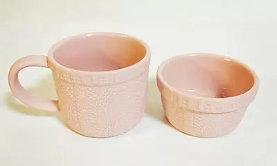 セリア ニット柄 ボウルとデミカップ再販 100円ショップの情報サイト 100均 Like